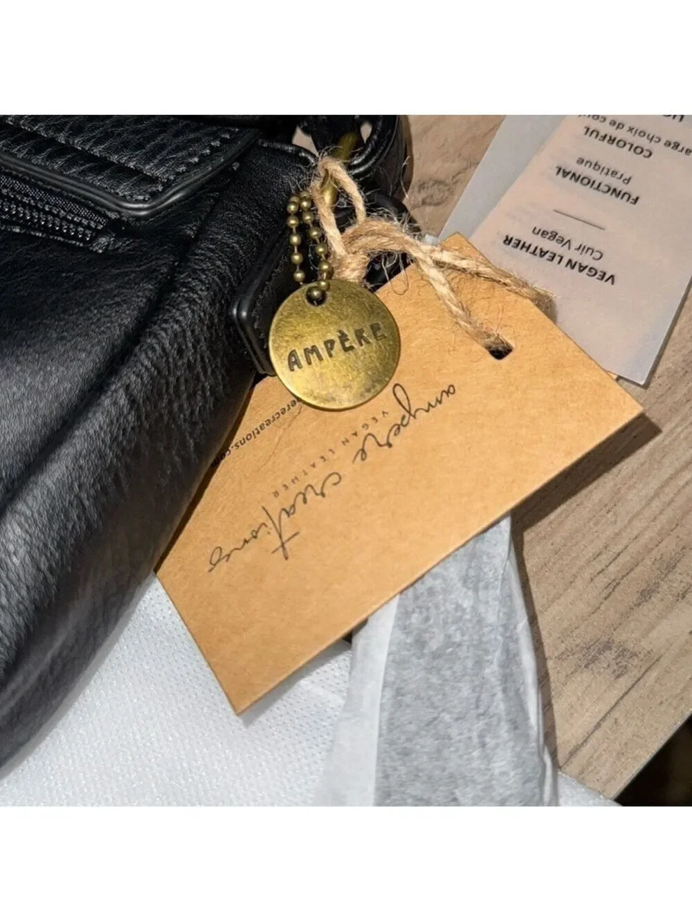 Ampere Creations Vegan Leather Crossbody Bag